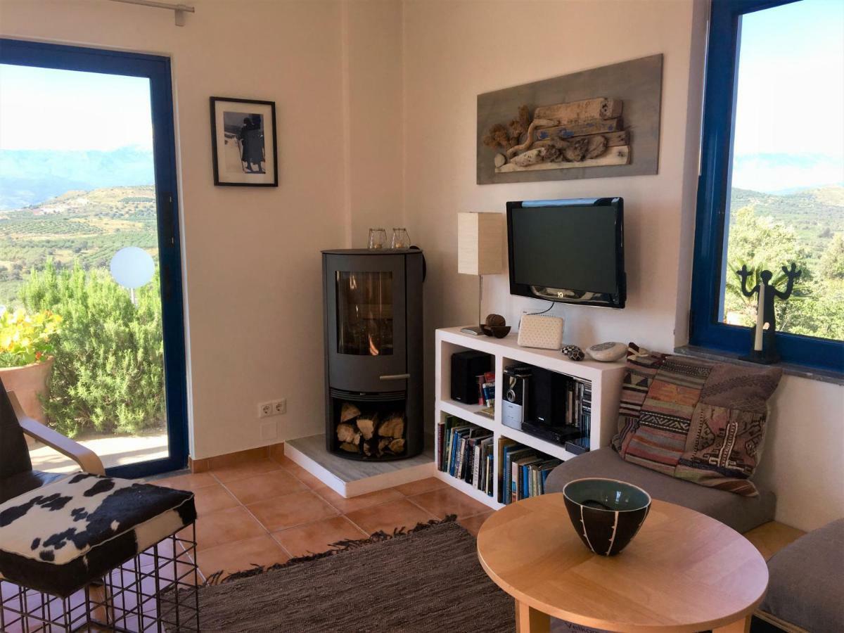Landros Villa Kamilari Bagian luar foto