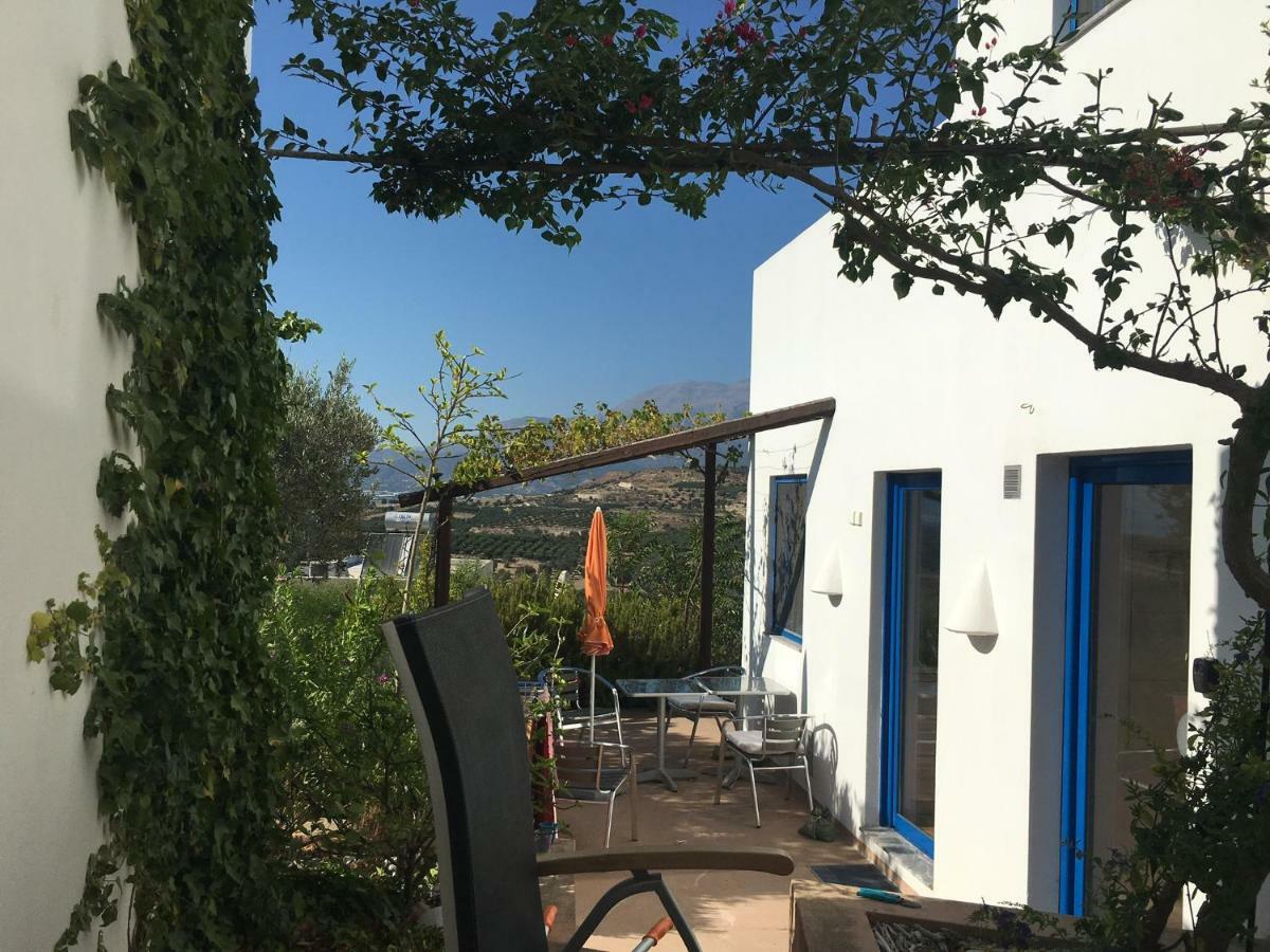 Landros Villa Kamilari Bagian luar foto