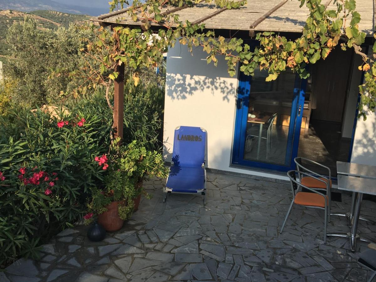Landros Villa Kamilari Bagian luar foto