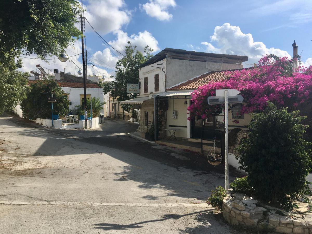 Landros Villa Kamilari Bagian luar foto